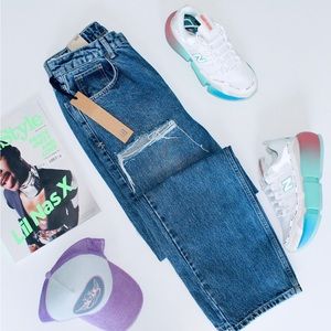 KSUBI Blue Brooklyn Stella Slashed Jeans